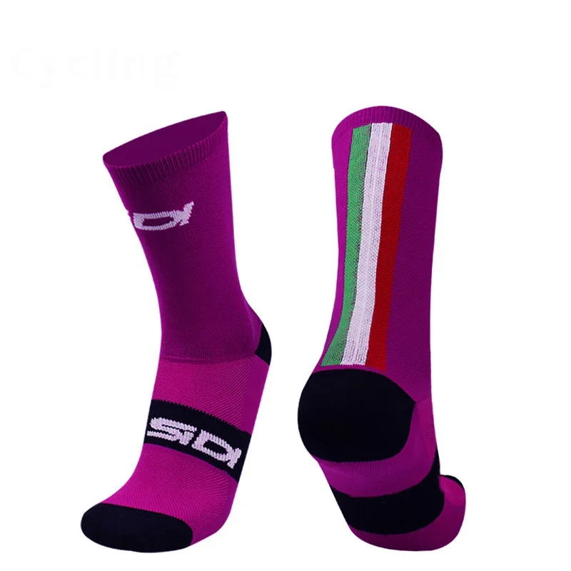 Calcetines de ciclismo profesional para hombre y mujer, medias deportivas para bicicleta de montaña, novedad