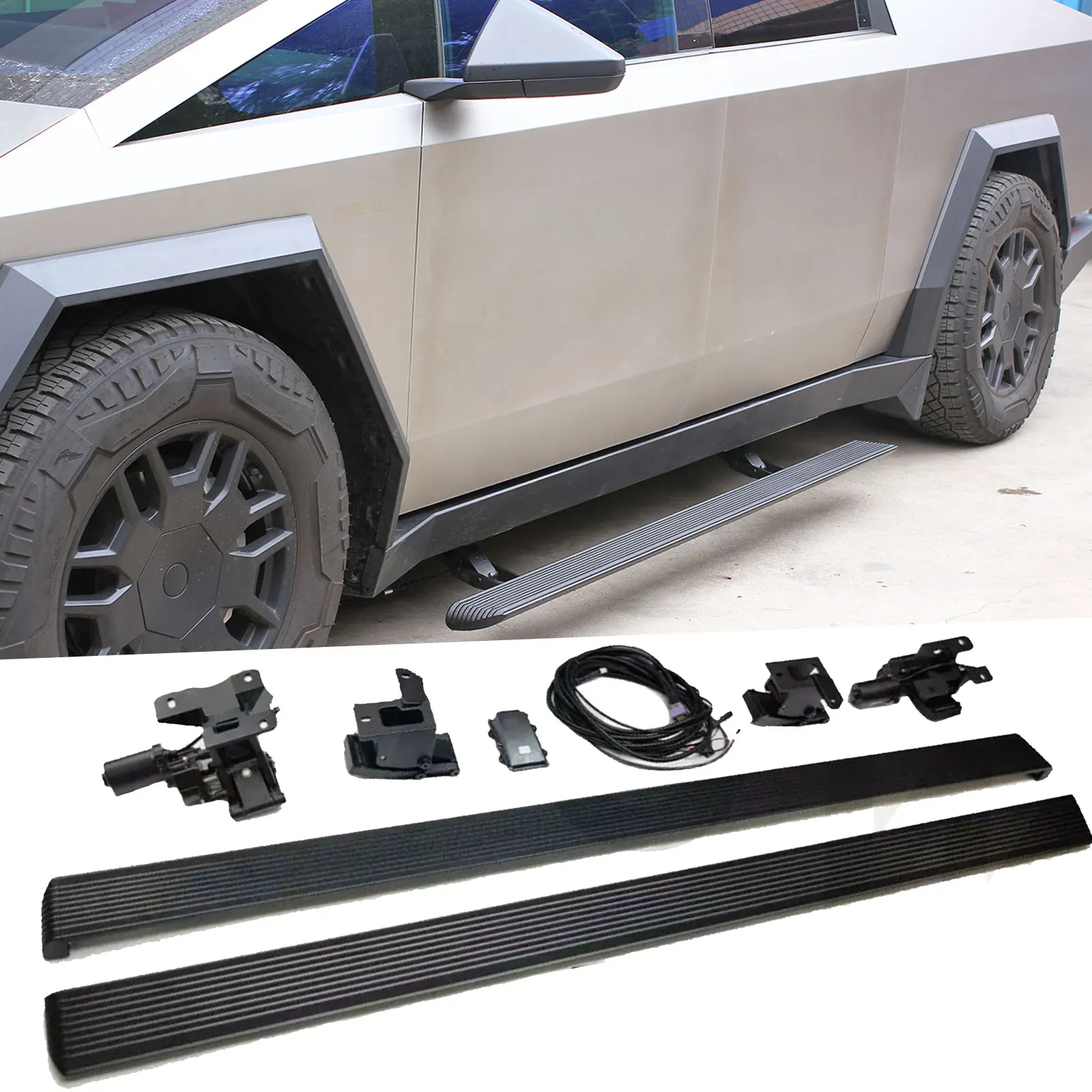 Deployable Electric Running Boards Side Step Fits for cybertruck 2025 2026 Powerstep