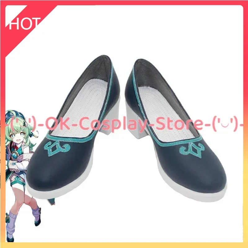 

HuoHuo Cosplay Shoes Game Honkai: Star Rail Cosplay PU Leather Shoes Halloween Carnival Boots Cosplay Prop Custom Made