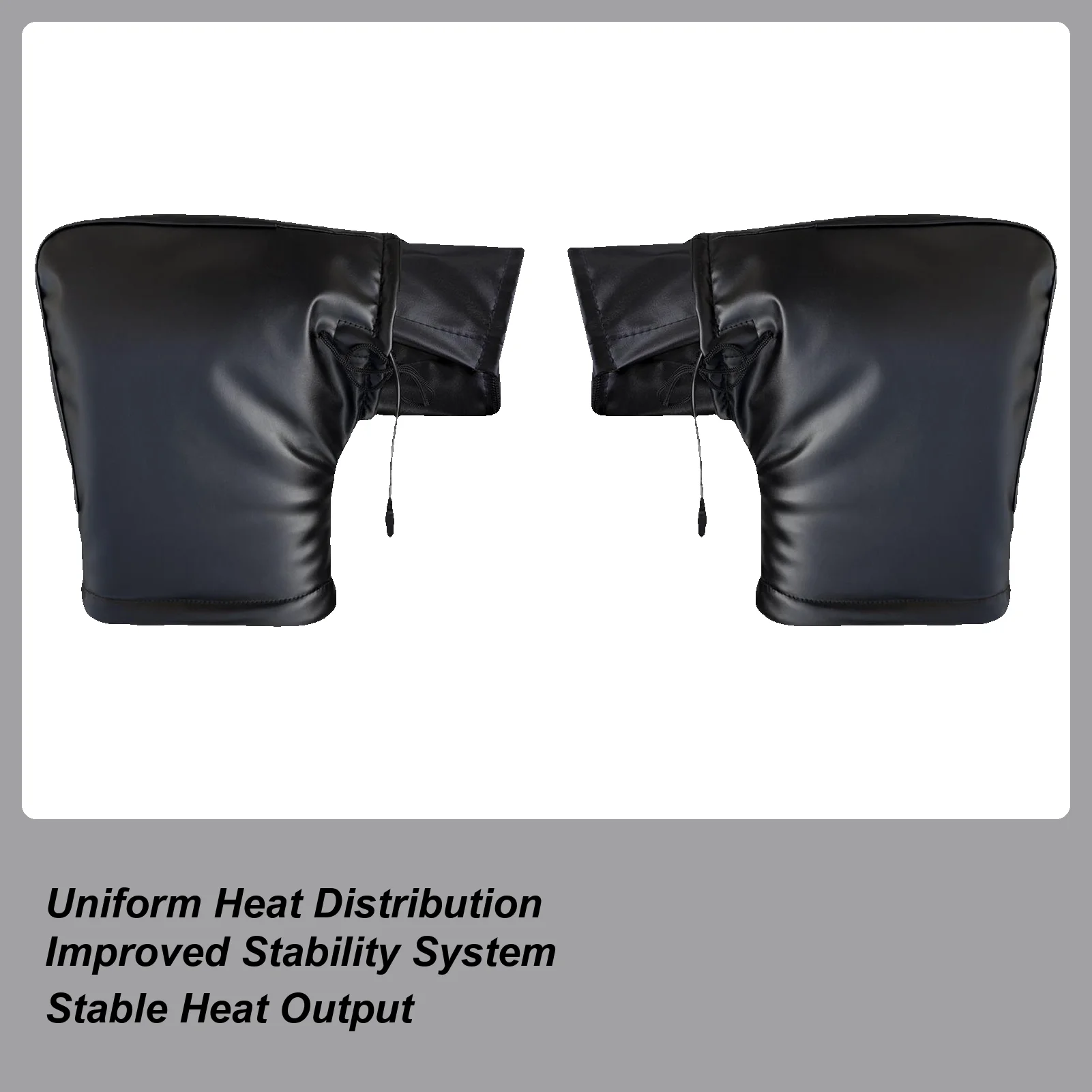 

Heated Winter Handlebars Mitts Windproof Hands Warmer Winter Cycling Mittens For Scooters ATVs Snowmobiles
