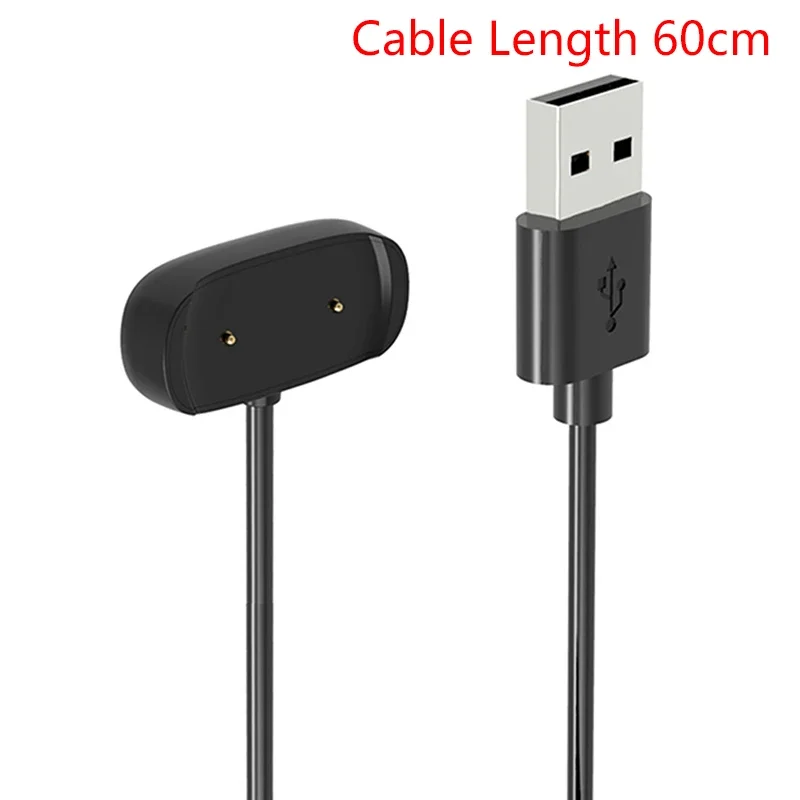 Kabel do ładowania USB przewód do Huami Amazfit T-Rex pro Bip U/GTR2/GTR 2e/GTS2/Pop pro/Zepp E Smart Watch Adapter stacja ładująca