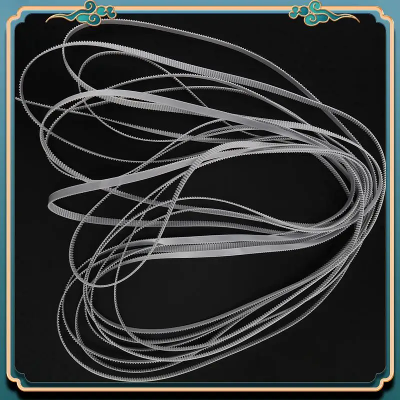 ABJG-2X Pu With Steel Core Gt2 Belt 2Gt Timing Belt Width 6Mm 10M For 3D Printer Parts Anti-Wear Reinforce Open Belt