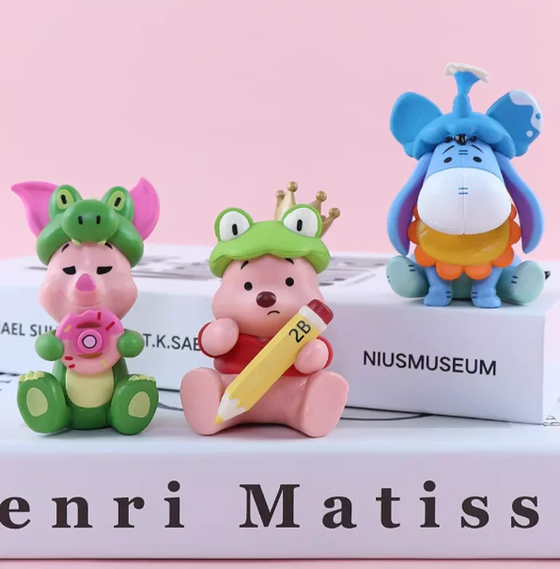 

Spot Yellow Teddy Bear Blind Box Handmade Puppy Honey Pot Skin Clean Pig Cartoon Doll Desktop Decoration Surprise Holiday Gift