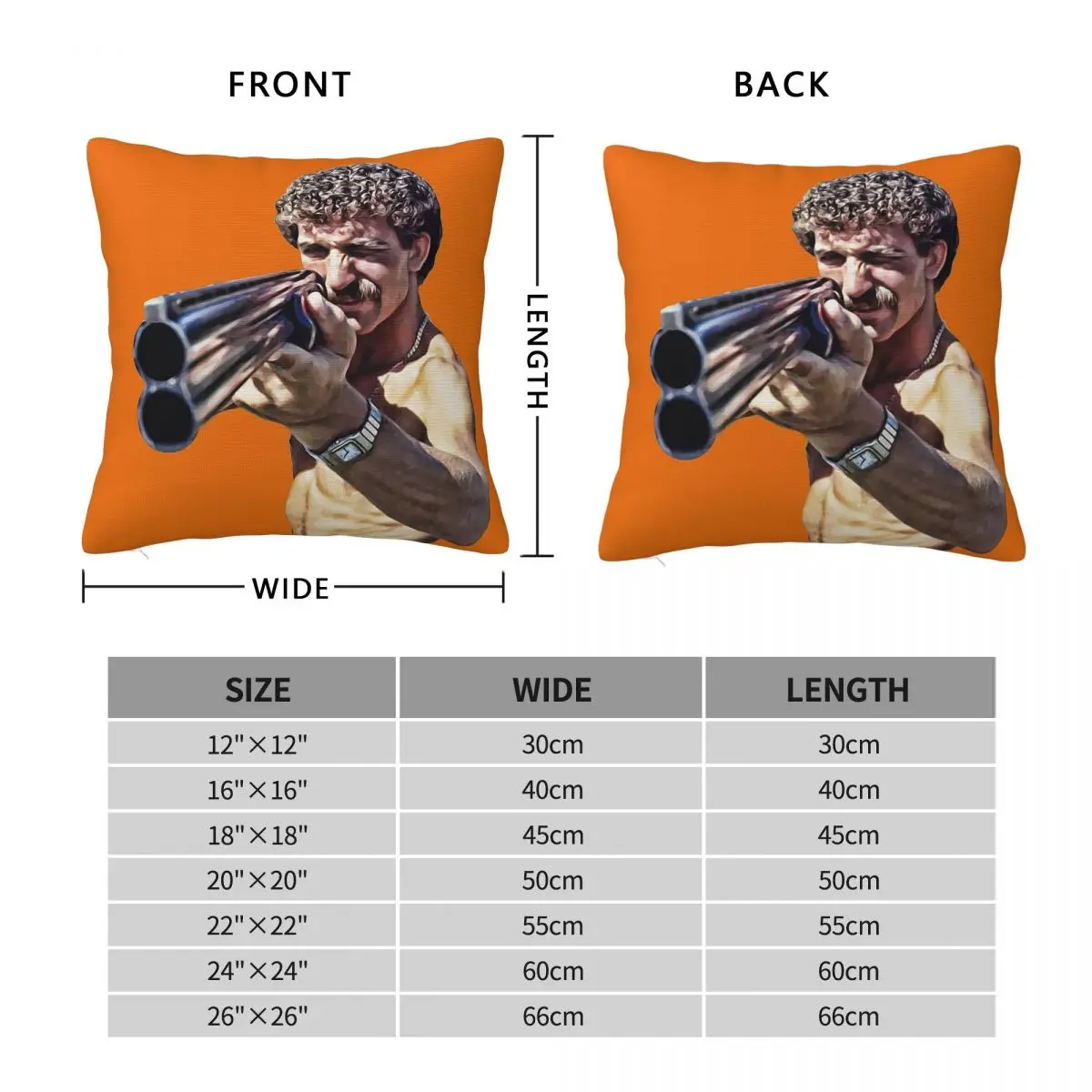 Graeme Souness Pulled The Trigger Square Pillowcase Polyester Linen Velvet Printed Zip Decorative Pillow Room Cushion Cover 18