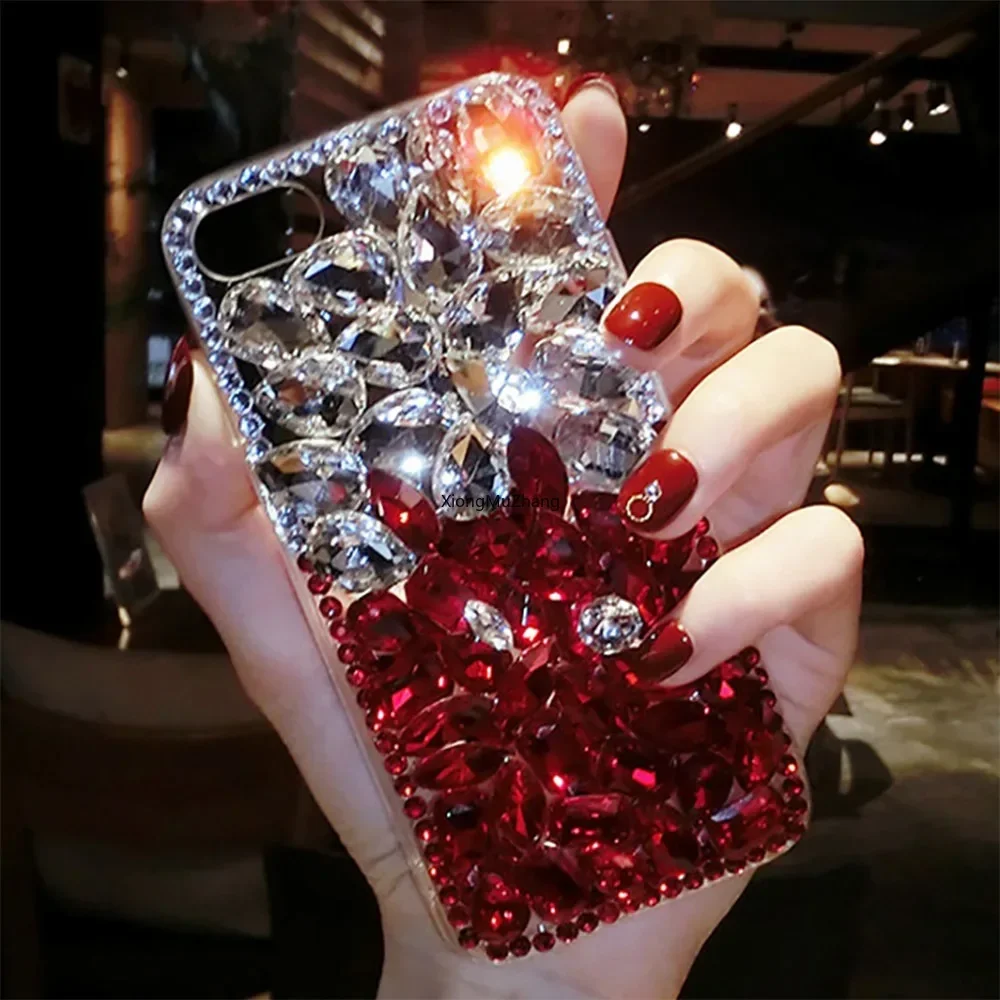 

Fashion Crystal Diamond Cover for ASUS ZS672KL ZS670KL ZS671KL ZS590KS for Zenfone 11 Ultra 10 9 8 8 Filp 7 7 Pro Custom Case