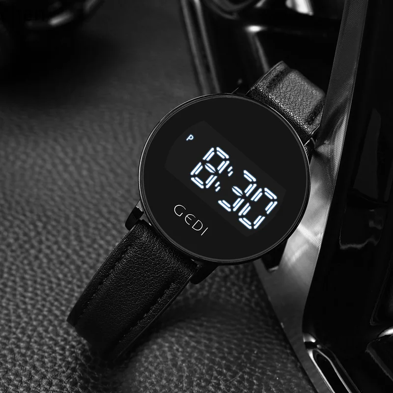 ZML electronic watch for students, multifunctional digital display wristwatch, simple and high-end silicone watch