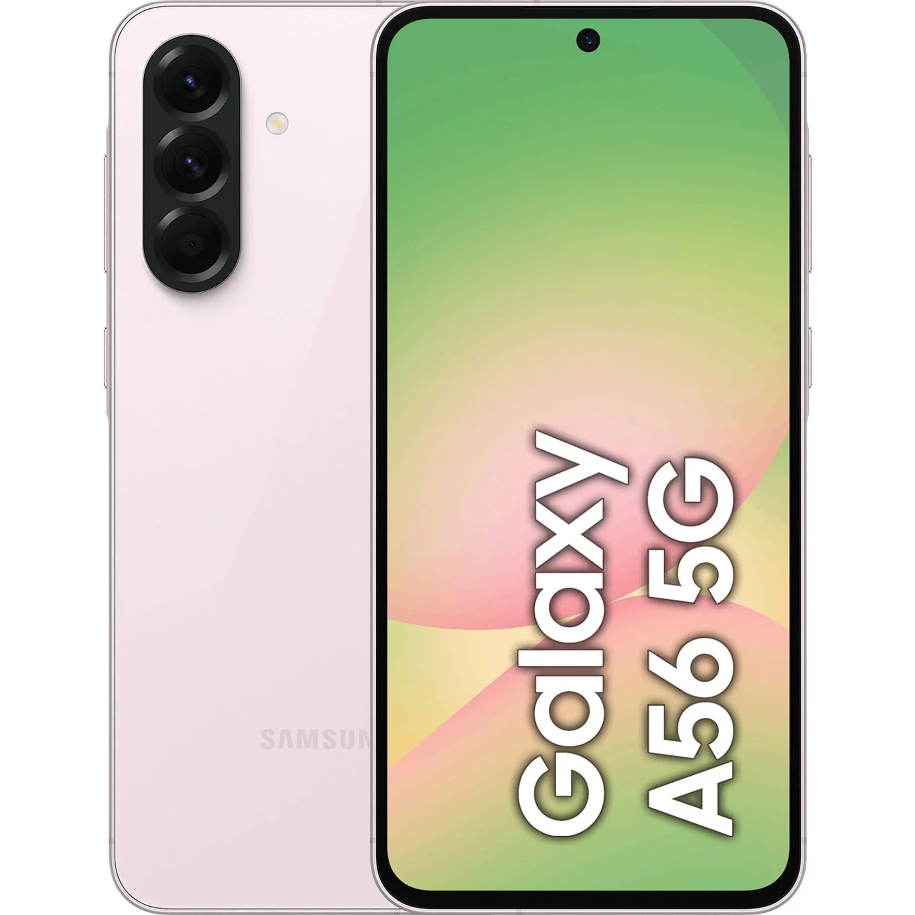 Samsung galaxy a56 5g smartphone |   8gb ram 128gb/256gb |   6.7" super amoled 120hz |   50mp + 12mp + 5mp camera |   Android 15 |   5000mah battery |   Fast charging 45w |   Dual sim/esim |