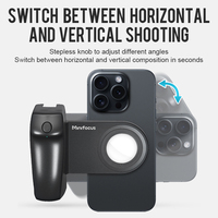 Minifocus MagSafe Smartphone Camera Shutter Grip Bluetooth Selfie Handle As Camera Photo Stabilizer Vertical Horizontal Shoot
