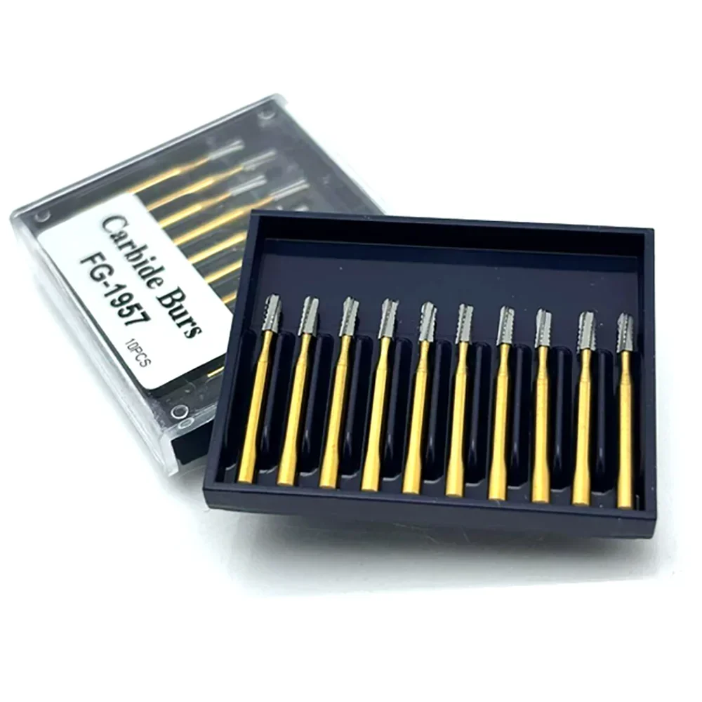 

Стоматологические боры из карбида вольфрама, 10 шт., супер прочный карбид вольфрама, материал, точный долбежный материал для стоматологов