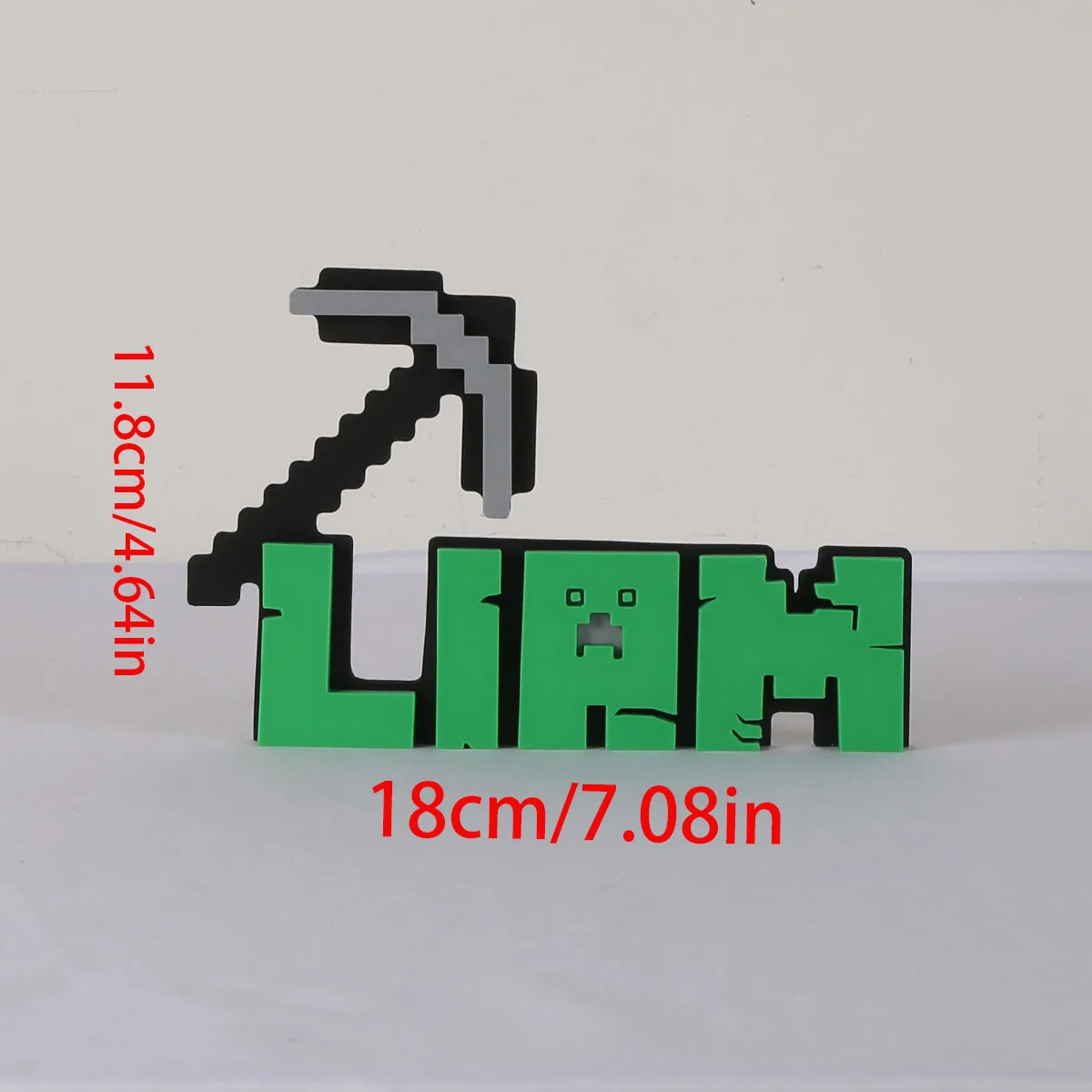 1pc pixel pickaxe ornament, creative design, home and daily necessities decoration, preferred holiday gift