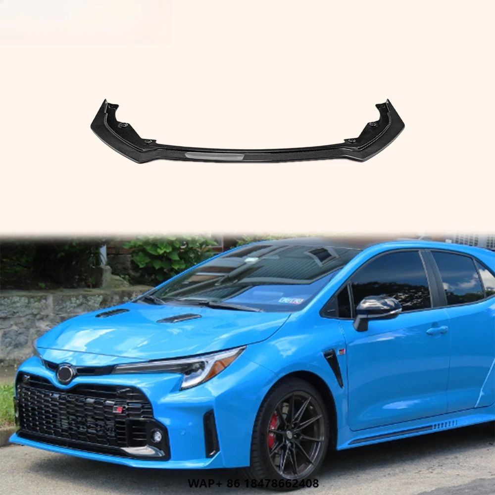 

For 23-25 GR Corolla Carbon Fiber EPA Style Front Hood Bumper Lip