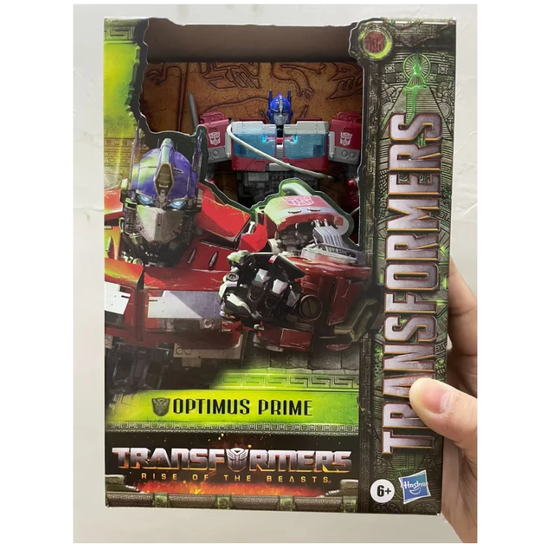 

Оригинальная коробка-трансформер G1 Optimus Prime, фигурки героев, украшение для студии, фигурка, коллекционные украшения, робот, классическая игрушка в подарок