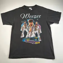 Vintage 90S Weezer T Shirt Xl