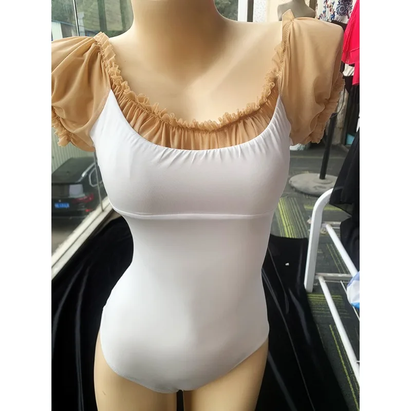 Traje de práctica de baile de Ballet personalizado, leotardo de gimnasia rosa, traje de Yoga aéreo, mono de mujer, traje de baile JAC