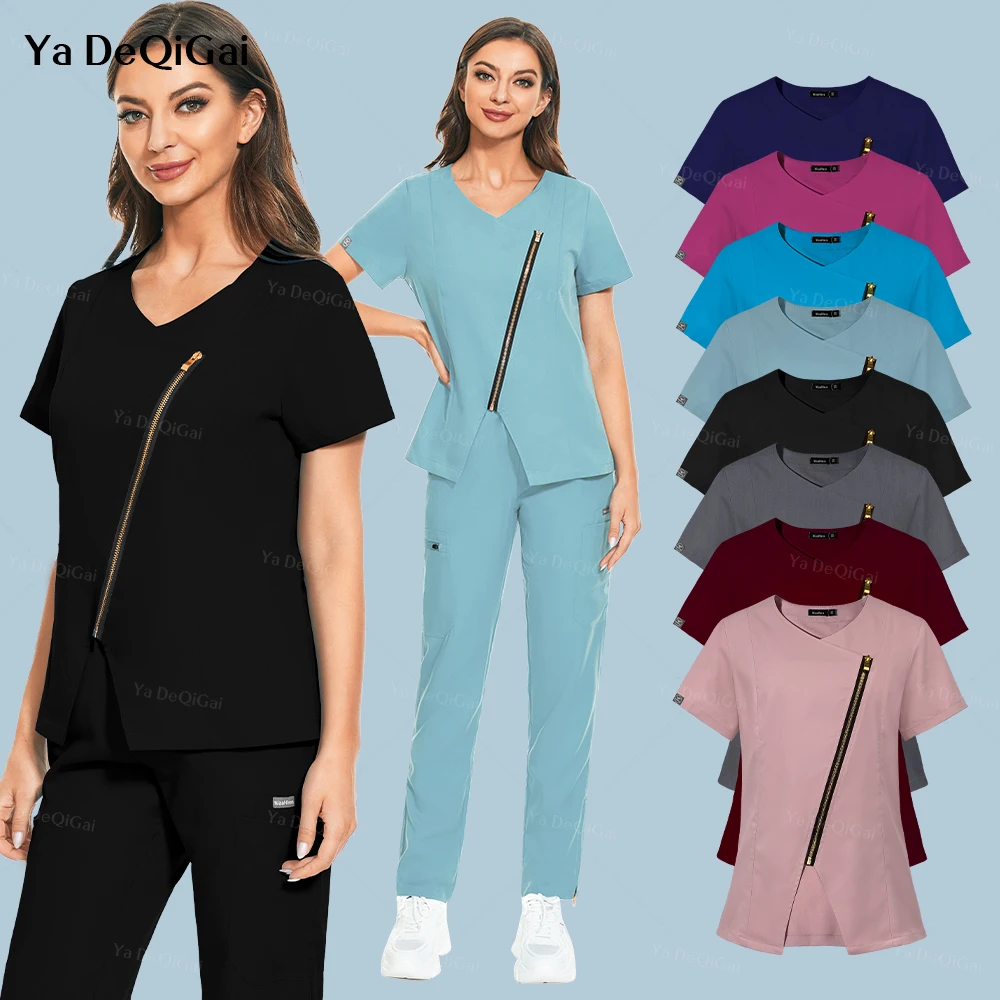 Operatiekamer Kleding Medische Uniformen Scrubs Uniformen Ziekenhuis Werkende Scrubs Set Medisch Verpleegkundige Tandheelkundige Chirurgie Pak Werkkleding