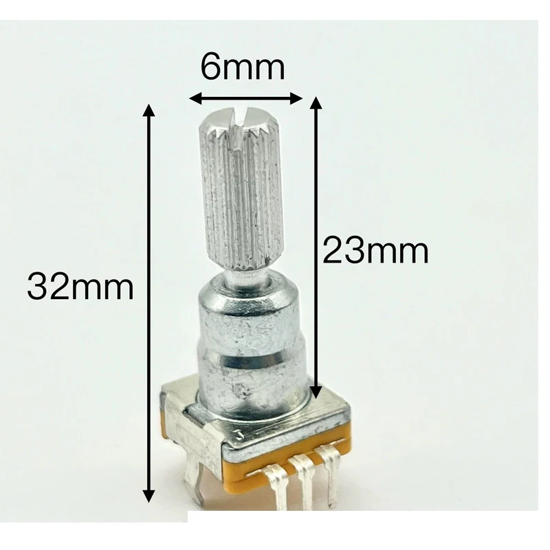 

1PCS/LOTS 100% EC11 encoder 30 positioning 15 pulse on-board encoder handle length 23mm switch IC Electronic components for Ardu