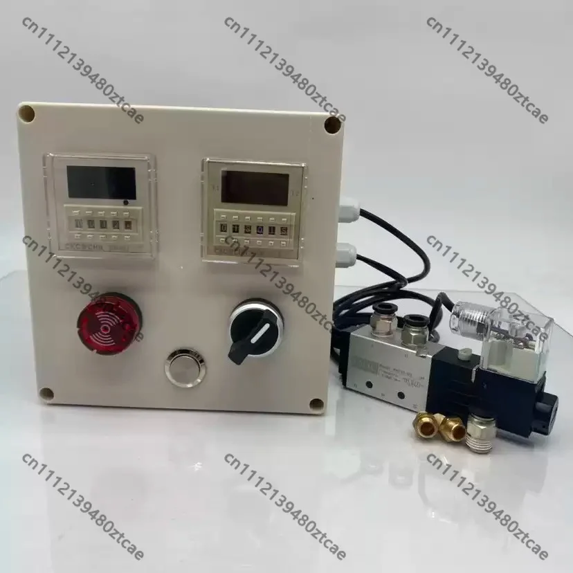 Pneumatic Cylinder Reciprocating Auto‑Cycle Control Solenoid Valve 5/2 Way Directional Valve With Counting Alarm Pusher Actuator
