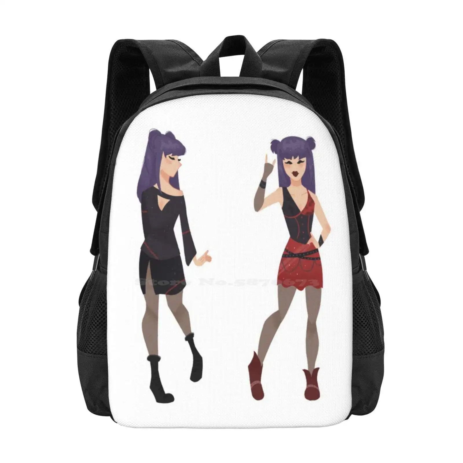 

Рюкзак Scaramouche Bag для мужчин, женщин и девочек, королева-подросток, мы вам музыканты, Scaramouche Band