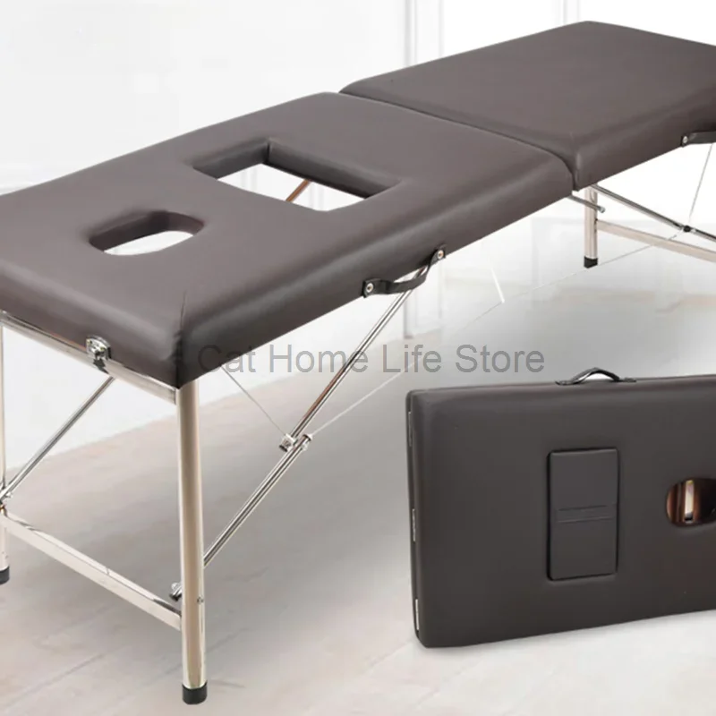 Nordic Beauty Salon Collapsible Massage Tables Convenience Modern Foot Bath Massage Tables Designer Furniture Massagebett HBMT