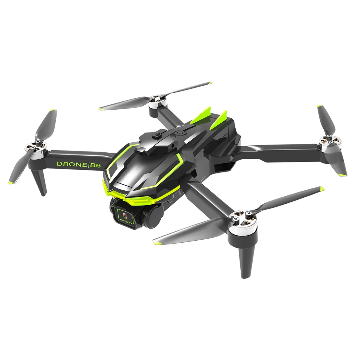 480P B6 telecomando 480P drone z908 pro 2.4G flusso ottico GPS pieghevole senza spazzole con doppia lente WIFI giocattoli per bambini