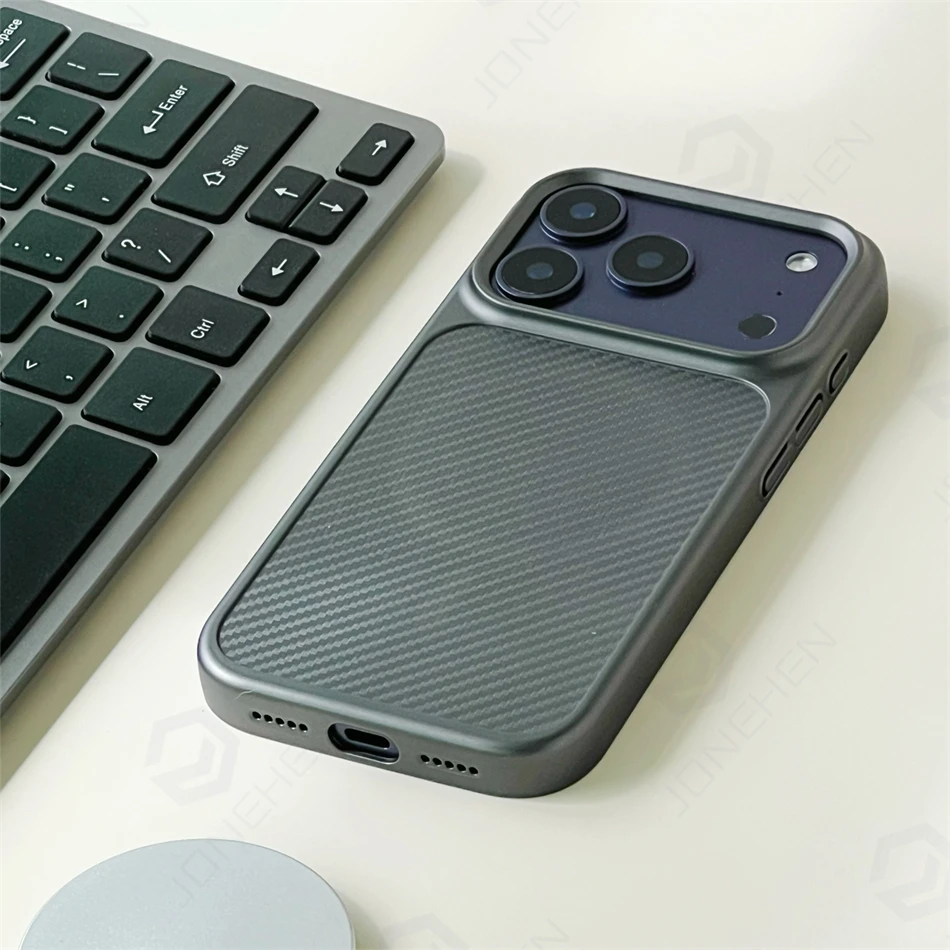 ビジネス向け 炭素繊維柄 マット アーマーケース iPhon - Matte Frosted Case のレビューと価格