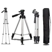 WF-3110A Phone Tripod Stand 40inch Universal Phone Camera Tripod for iPhone Samsung Canon Nikon DSLR SLR Aluminum Travel Tripod