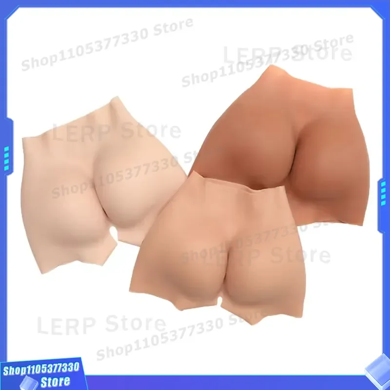 2025 New Women Silicone Hip Lift Panties Body Sculpting Mid Waist Fake Hip Pad Underwear Filling Shapewear Butt Enhancer