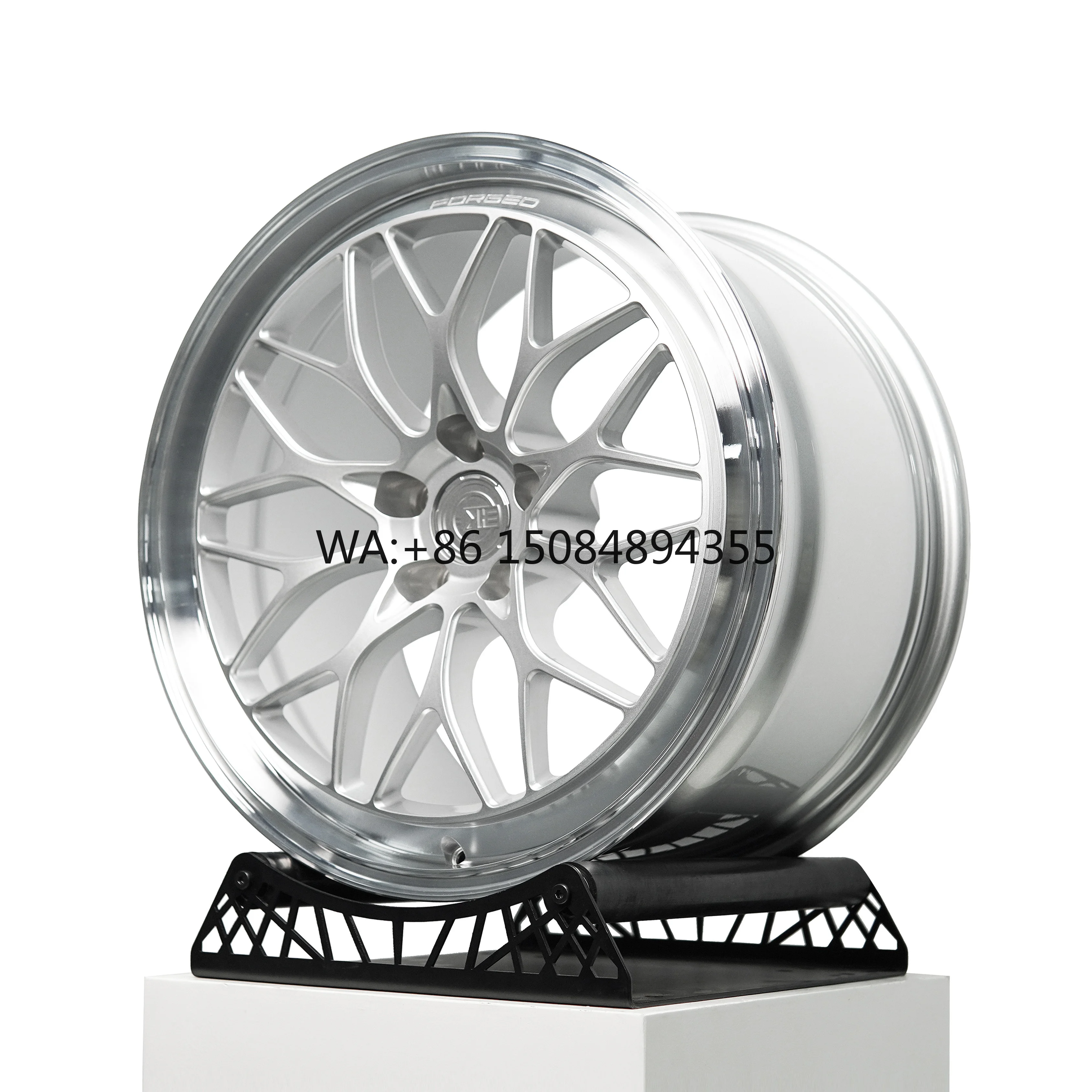 

Polished Silver Forged Passenger Car Wheels 5x112 5x120 Lightweight Performance Alloy Rims