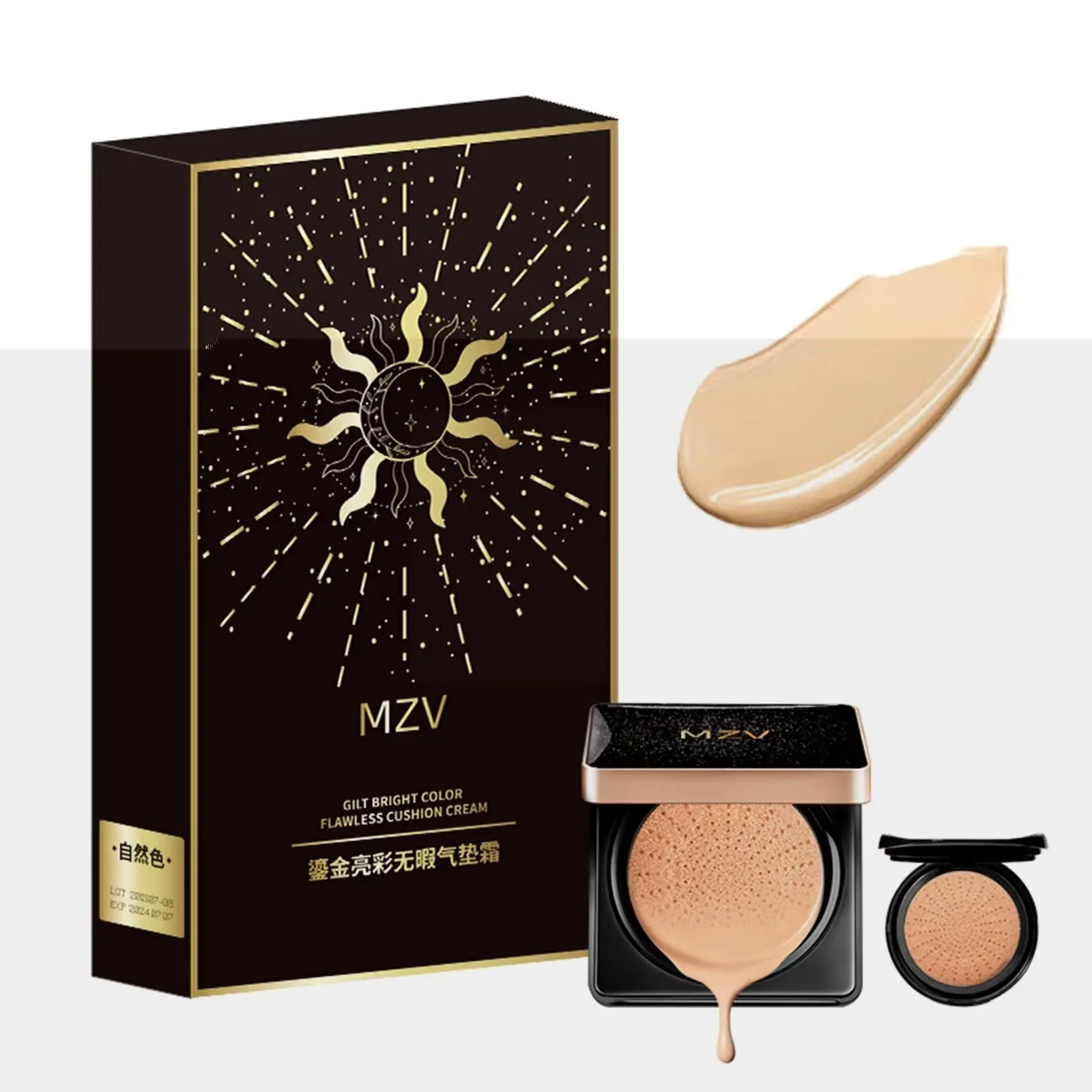 MZV Air Cushion BB Cream with Replacement Full Cover concealer Oil Control Waterproof Baneou Concealer Face primer Skin Care