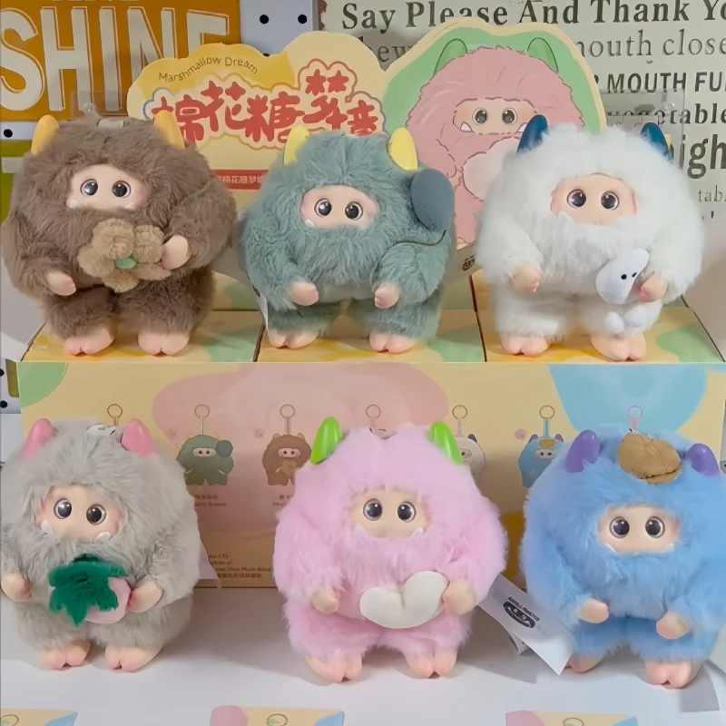 

Подлинная официальная плюшевая кукла серии Little Monster Cupa Marshmallow Dream, модная слепая коробка, коллекционные игрушки, подарок на день рождения для детей