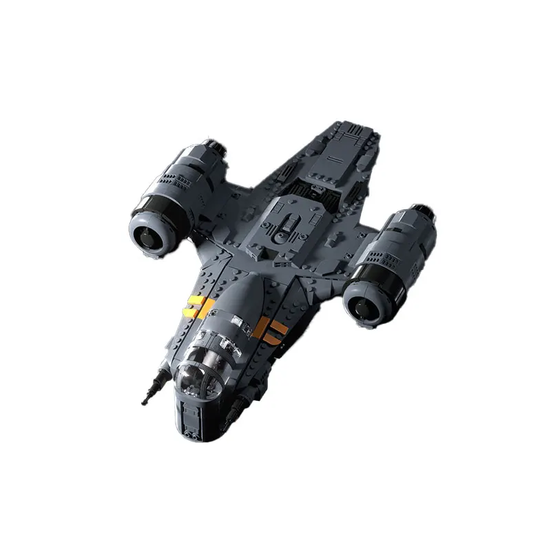 MOC Baustein Space Wars Serie Grau Raumschiff Kreative Ziegel Modell Bildung Spielzeug Geburtstag Erwachsene Geschenke MOC-240394 1995PCS