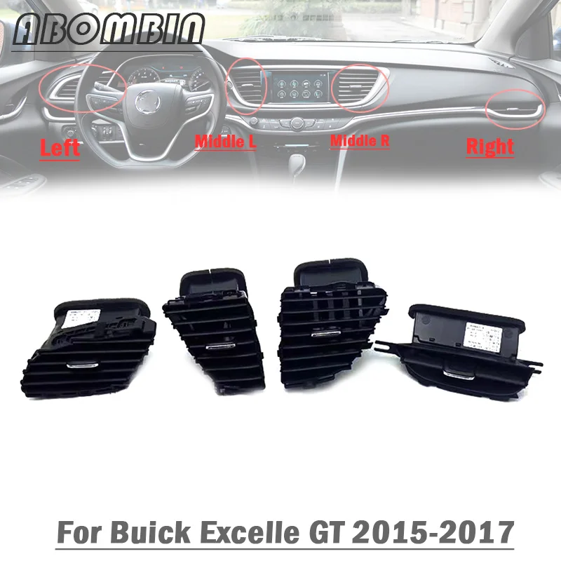 Duct Assy Air Vent Dashboard Air Condition Outlet Vent Ventilator Grille For Buick Excelle GT 2015 2016 2017 2018