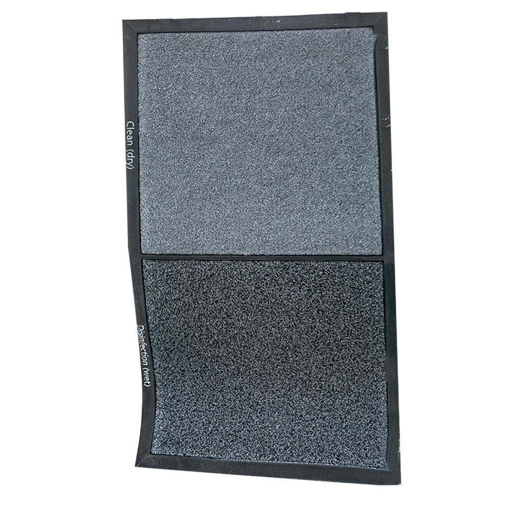 

1pc Disinfecting Mat Bathroom Door Mats Anti-slip Floor Rugs Grey Shower Carpet Non-fade Wearproof Easy Clean Suitable Indoor