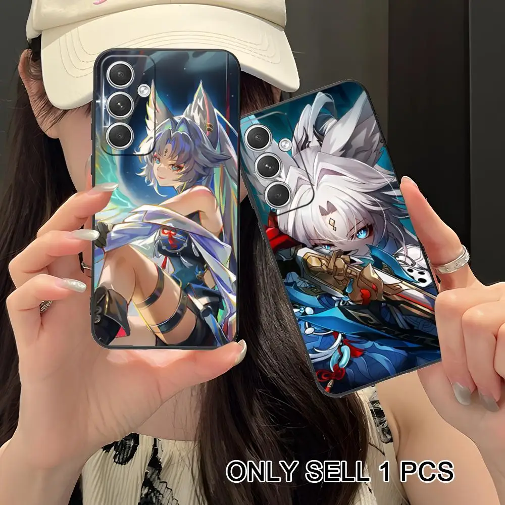 HSR Feixiao Phone Case for Samsung Galaxy S26 S25 S24 S23 S22 S21 S20 Note20 Plus FE Ultra Soft TPU Shockproof Cover
