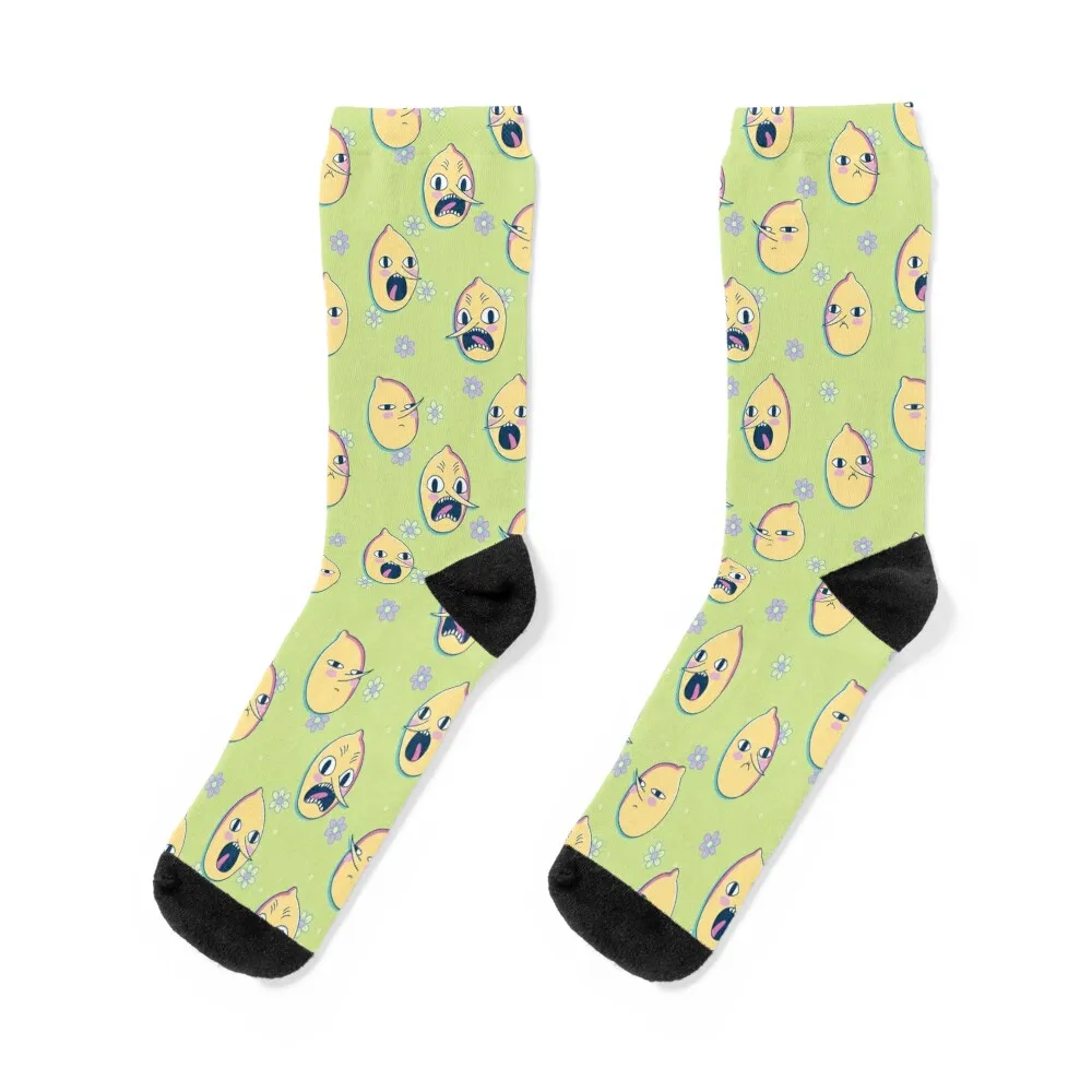 

Earl of Lemongrab (Adventure Time) Socks designer brand Soccer with print Men's Men Socks Luxury Brand Women's