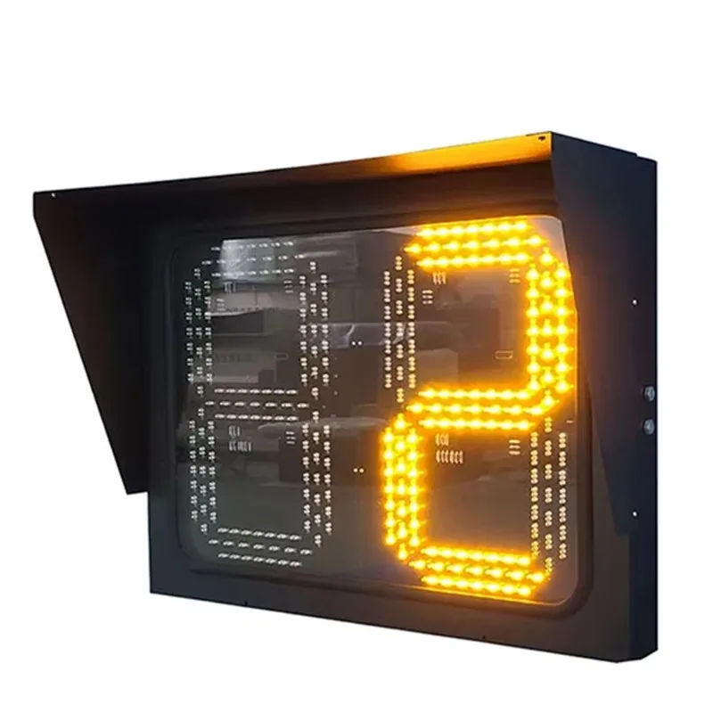 Customizable, Material Battery Powered Road Safety Variable Digital, Countdown Traffic Lights
