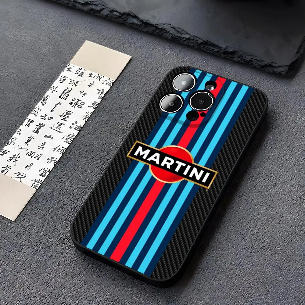 

Чехол для телефона M-Martinis Racing для iphone 14 13 11 15ProMax 16 12 Pro Xs Max Mini Xr X 7 8 Plus, чехлы