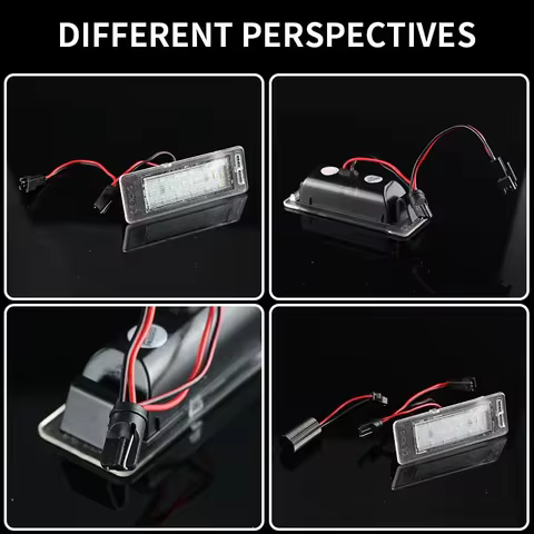 2PCS LED License Number Lamp Plate Light For Chevrolet Trax Cruze Station Sonic Impala Equinox Bolt EV Traverse Corvette Camaro
