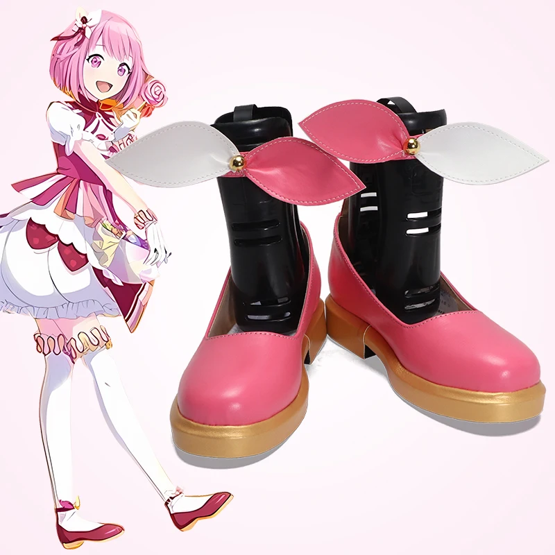 Emu Otori Cosplay Sapatos Anime Project Sekai 3o Aniversário Nova Pele Festa de Halloween para Mulheres