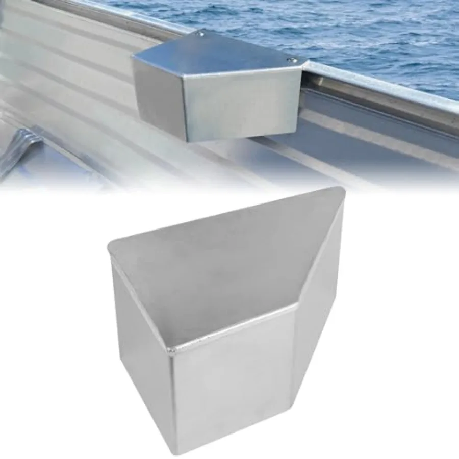 Boat side console switch panel mount: aluminum, black, corrosion-resistant for fish finders and marine electronics