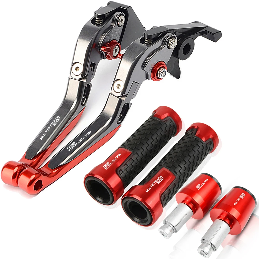 

For DUCATI MULTISTRADA1200/S/GT MULTISTRADA 1200 S GT 2010-2016 2015 2014 Motorcycle Brake Clutch Lever Handlebar Hand Grips End