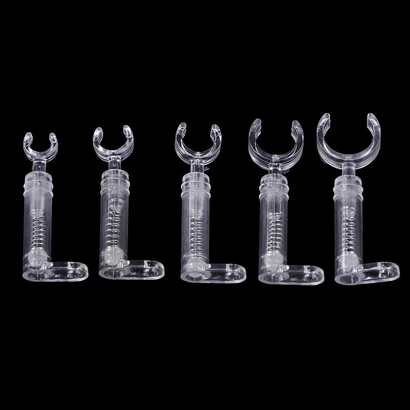 5PCS Neon Light Transparent Supports Neon Sign Plastic Stand Height For 8mm~18mm Tube Neon Sign Parts