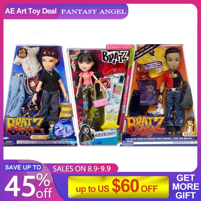 子供向けのオリジナルのBratz人形,20個のセル,セルフィー,ジェイドのコレクターグッズ,クッキーモデル,ロックゲッツの絵,女の子向けの誕生日プレゼント  - AliExpress