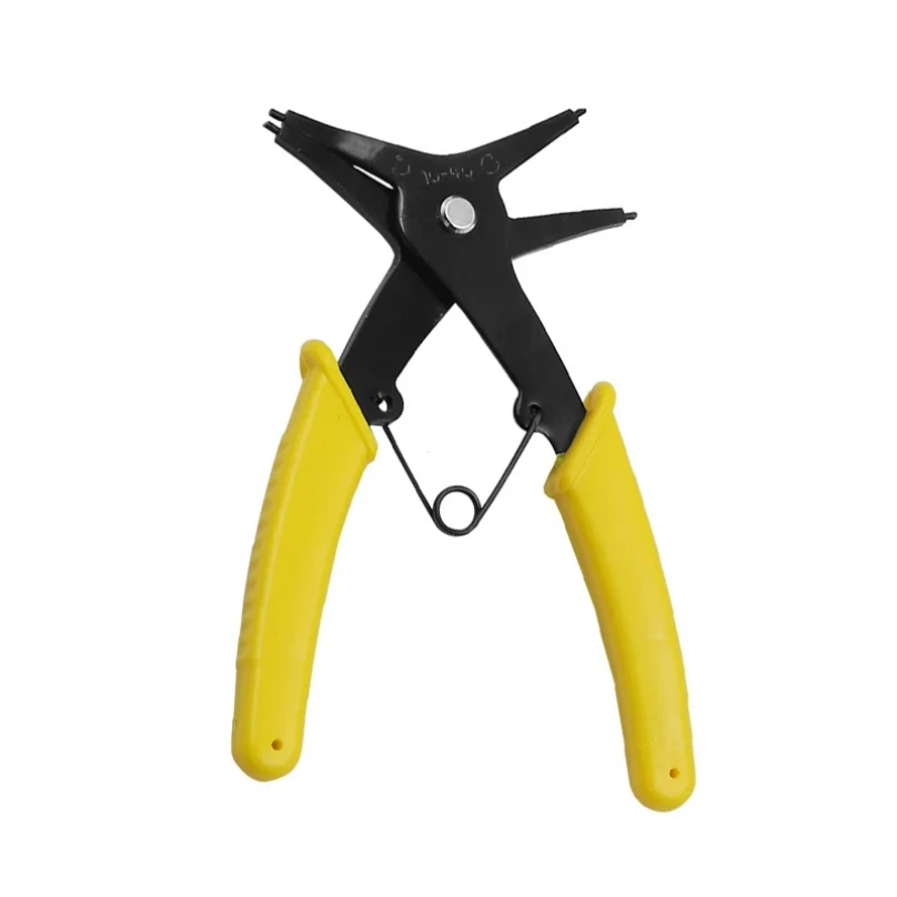 

XMSJ Circlip Pliers 2 in 1 Internal and External Dual Purpose Pliers External Spring Pliers Large Retaining Ring Removal Tool