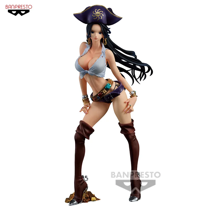

In Stock New Products Glasses Factory One Piece Chronicles Bol Hancock Hancock Figures Animation Characters Collection Toys PVC