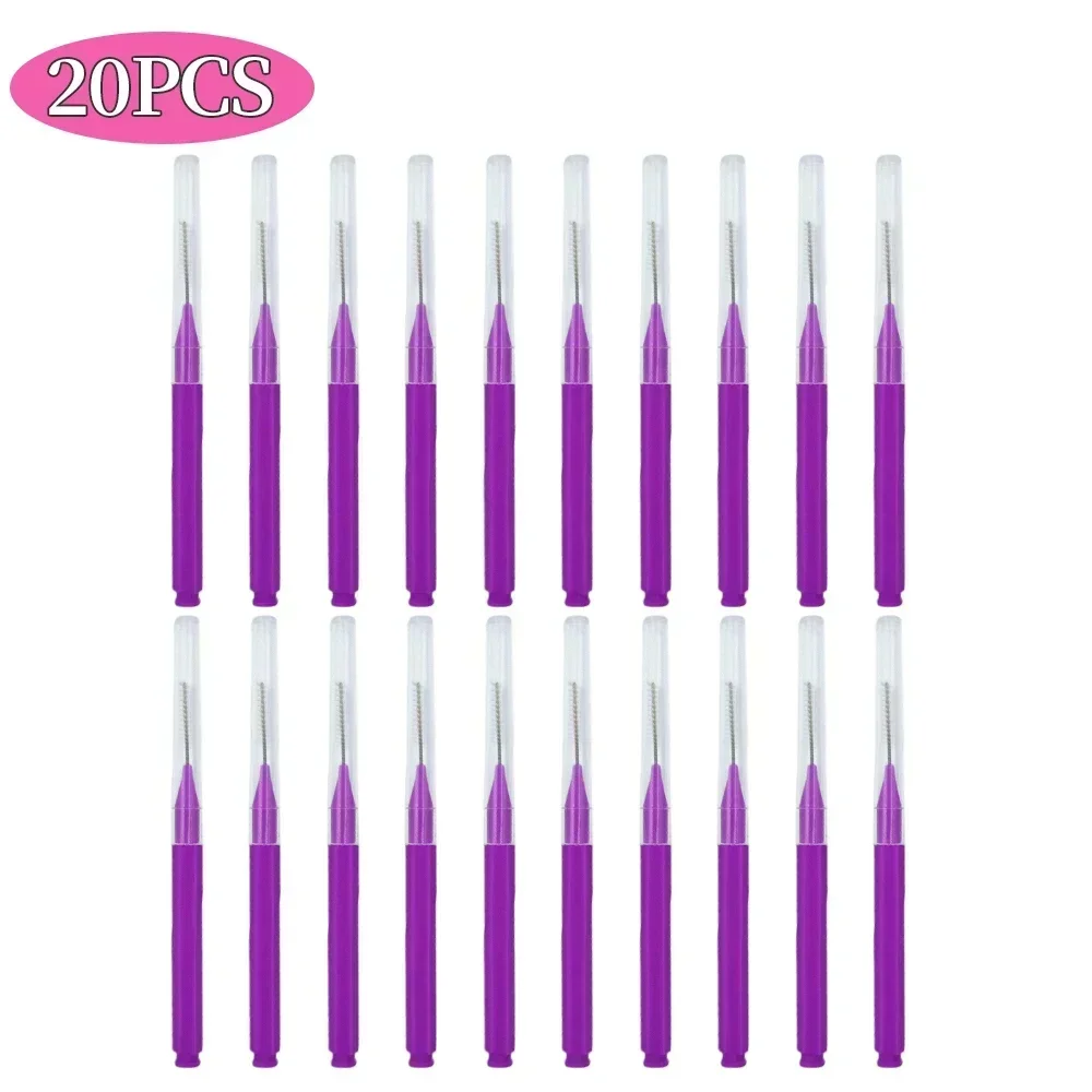 5/10/50PCS Mini Augenbraue Pinsel Stirn Dauerwelle Pinsel Einweg Stirn Lifting Pinsel Biegsamen Micro Wimpern Pinsel applikatoren Werkzeuge