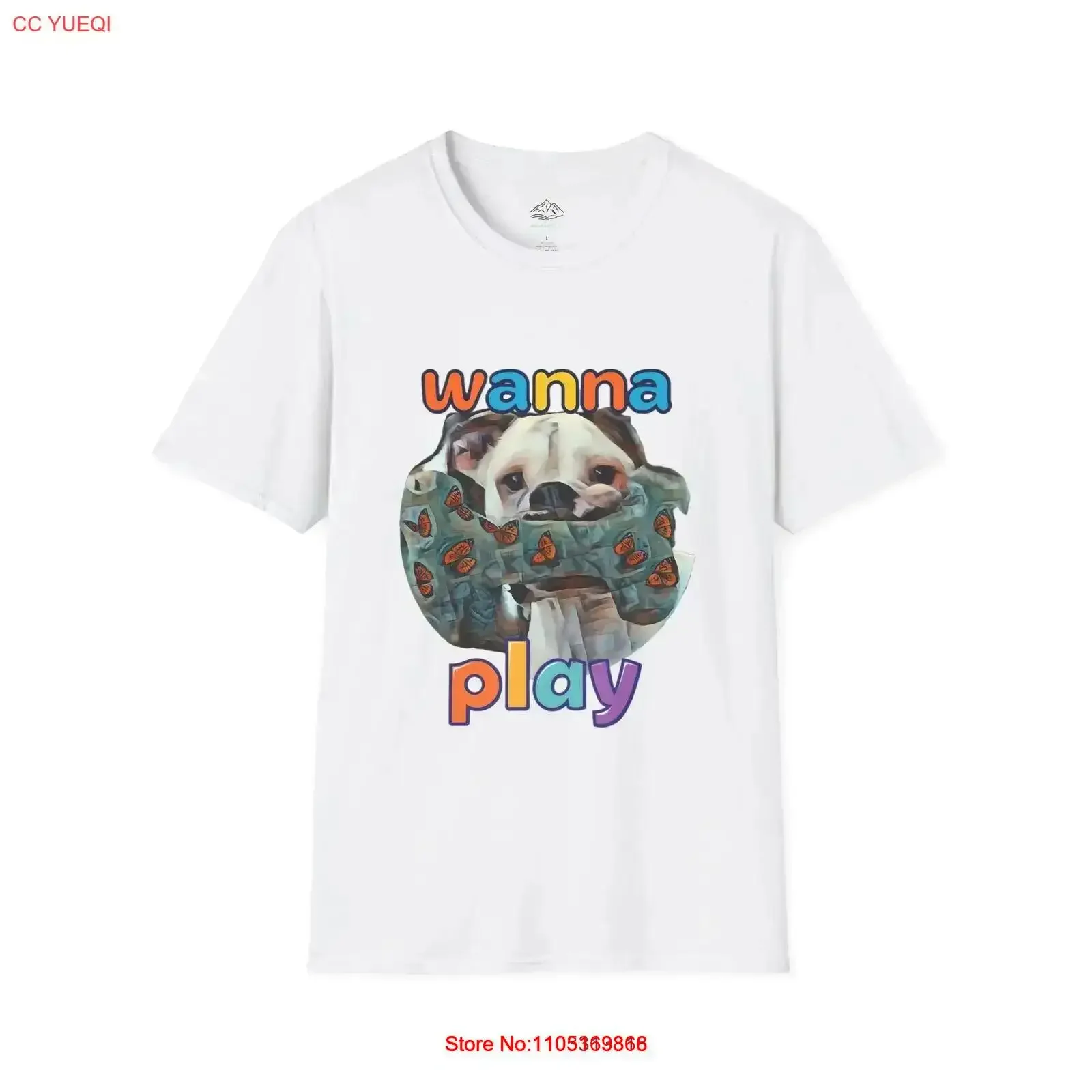 Wanna Play تي شيرت عتيق مغسول على الموضة للارتداء اليومي، ملابس مصممة ممتدة، ملابس الشارع، جرافيك كاجوال عتيق