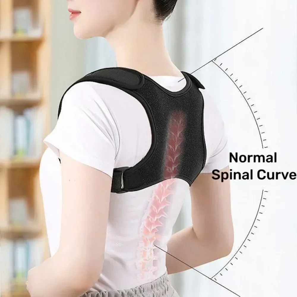 High Quality Posture Corrector Clavicle Spine Back Belt Adjustable Unisex Upper Back Shoulder Lumbar Posture Correction