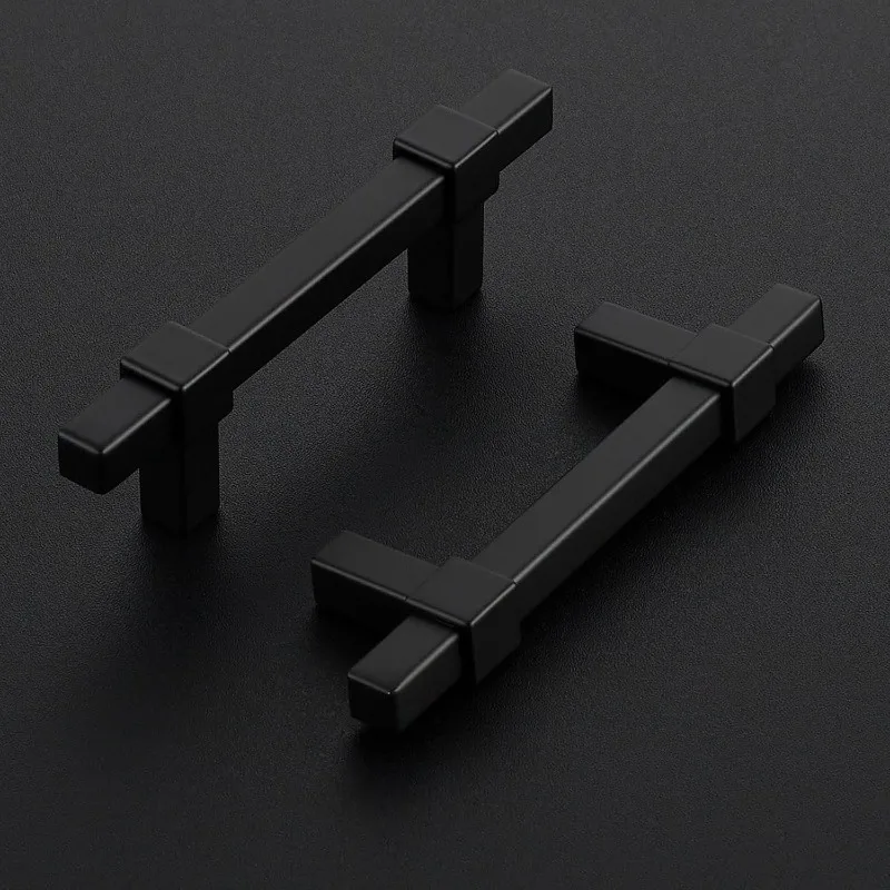 30 Pack Black Cabinet Handles - 3