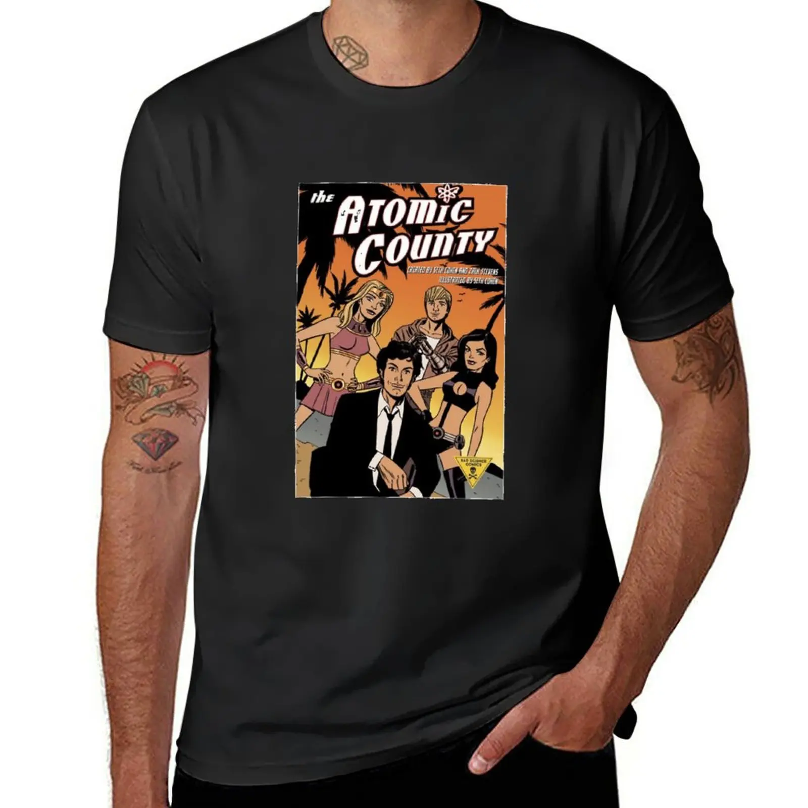 New The O.C seths comic book T-Shirt new edition t shirt graphic t shirts oversized t shirt men